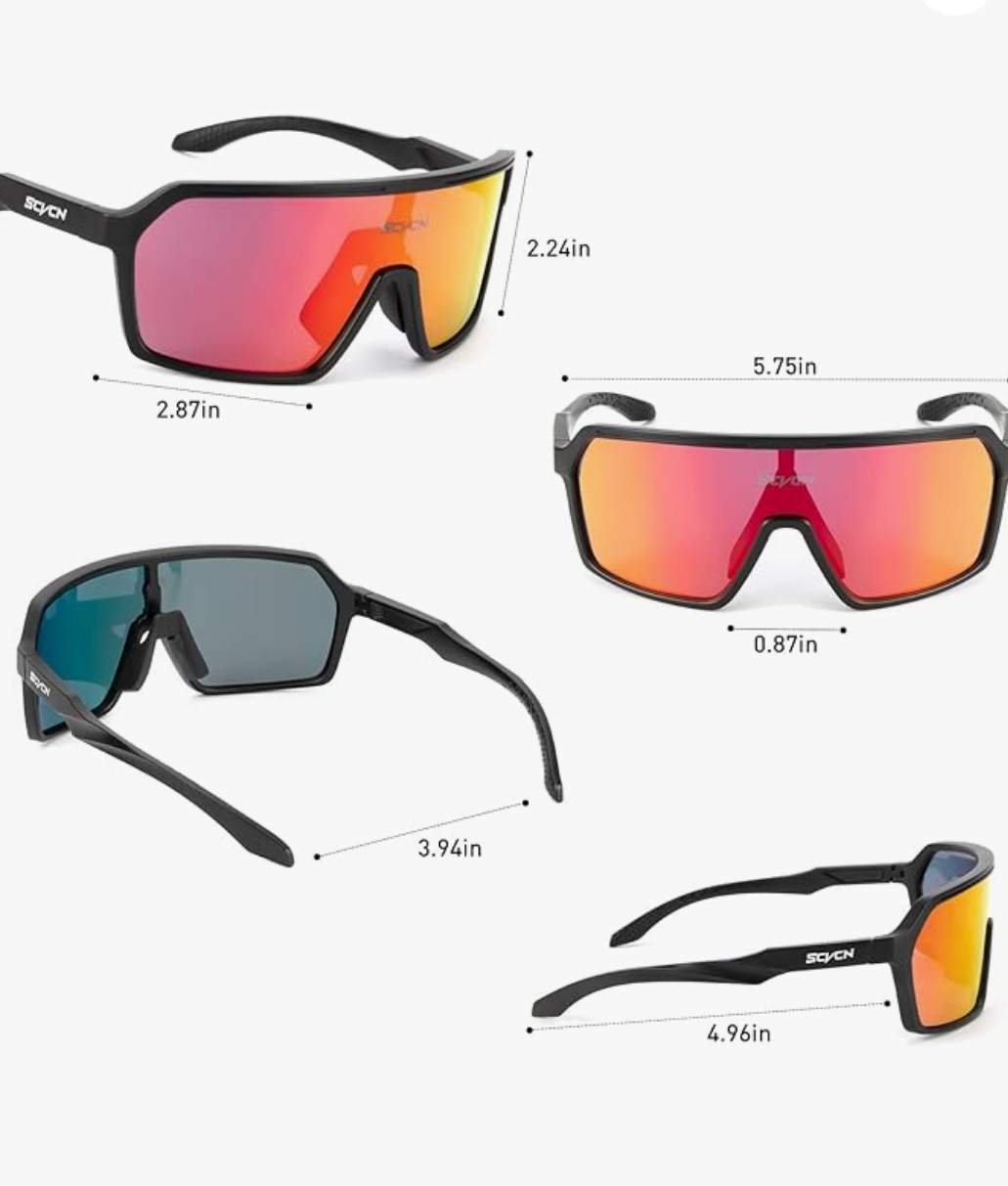 Extreme sport, SCVCN polarized sunglasses
